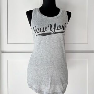 PINK Victoria's Secret Grey New York tank top
